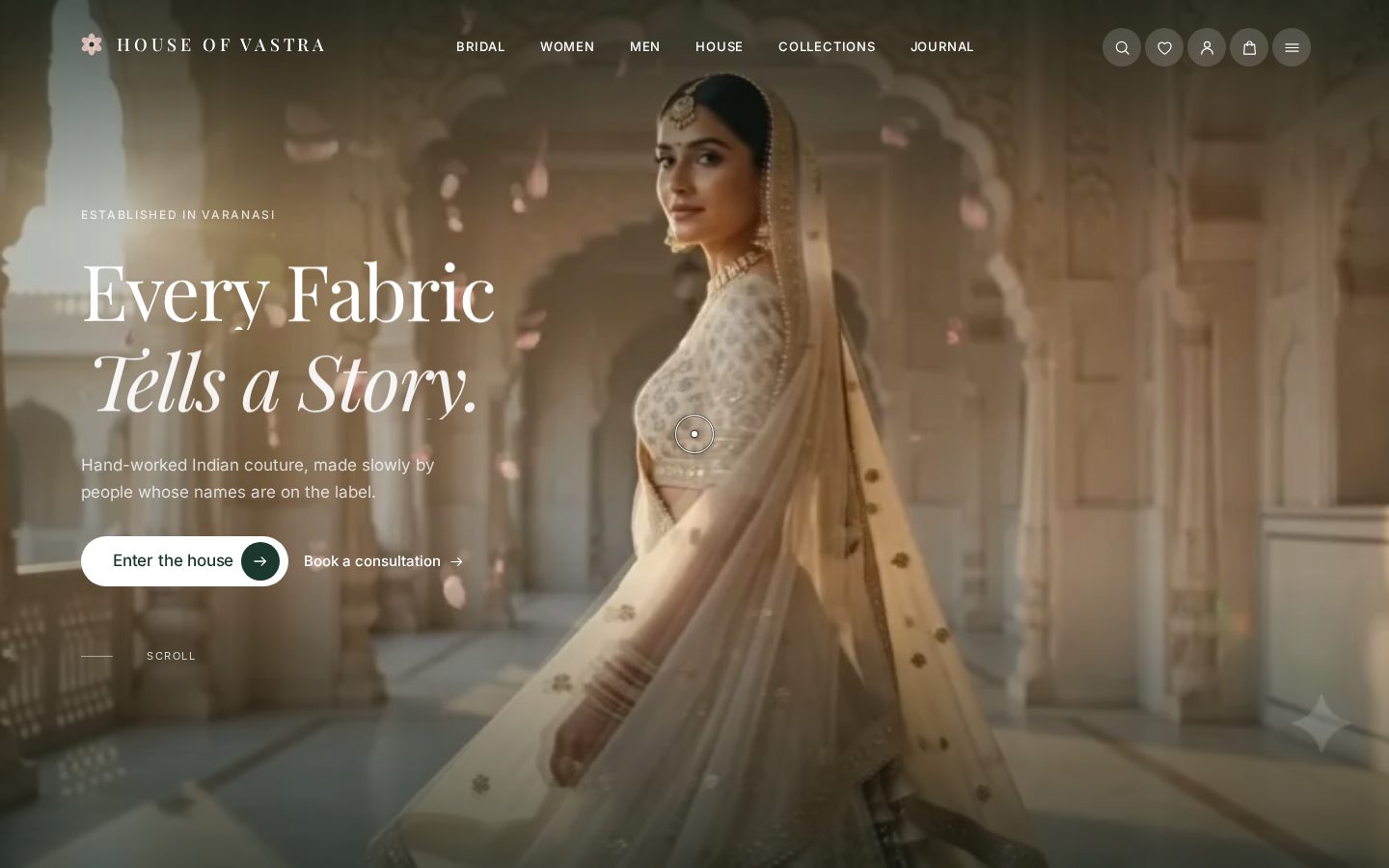 House of Vastra website preview